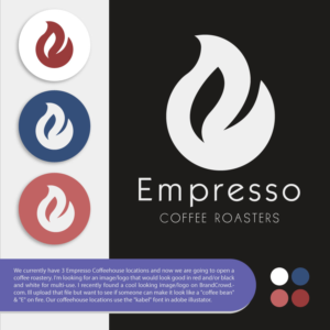 Logo Design by Jisase for Empresso Coffee Roasters | Design: #26338179