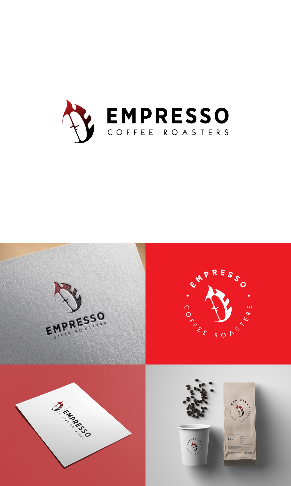 Logo Design by NineOwl for Empresso Coffee Roasters | Design #26303247