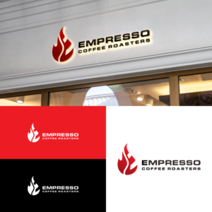 Logo Design by anak mama for Empresso Coffee Roasters | Design: #26305901