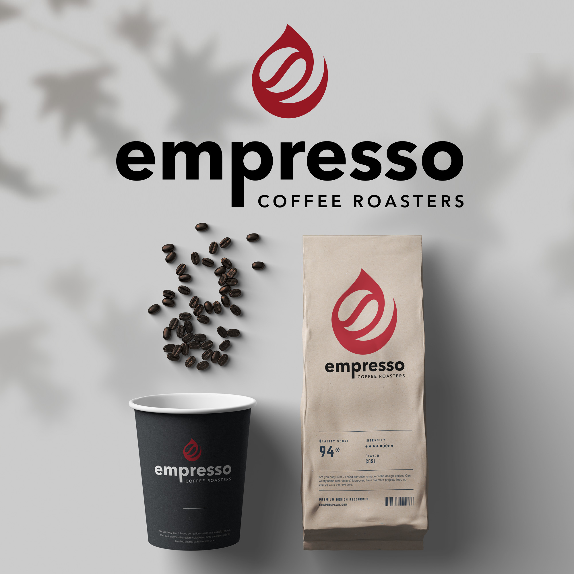 Logo Design by simple mind for Empresso Coffee Roasters | Design #26301496