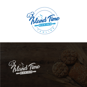 Island Time Baking - we want to feature “Island Time” as the main wording with “baking” as the smaller wording | Design de Logo par -:SD:-