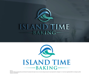Island Time Baking - we want to feature “Island Time” as the main wording with “baking” as the smaller wording | Logo Design by sekanul