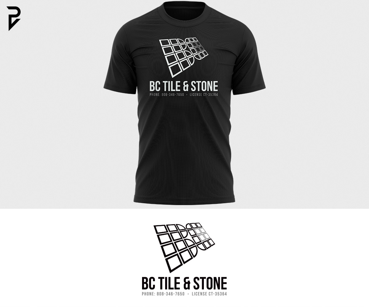 Logo Design by poisonvectors for BC Tile & Stone | Design #26305851