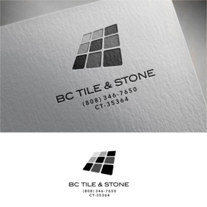 Logo Design by Jeferson HP for BC Tile & Stone | Design: #26310472