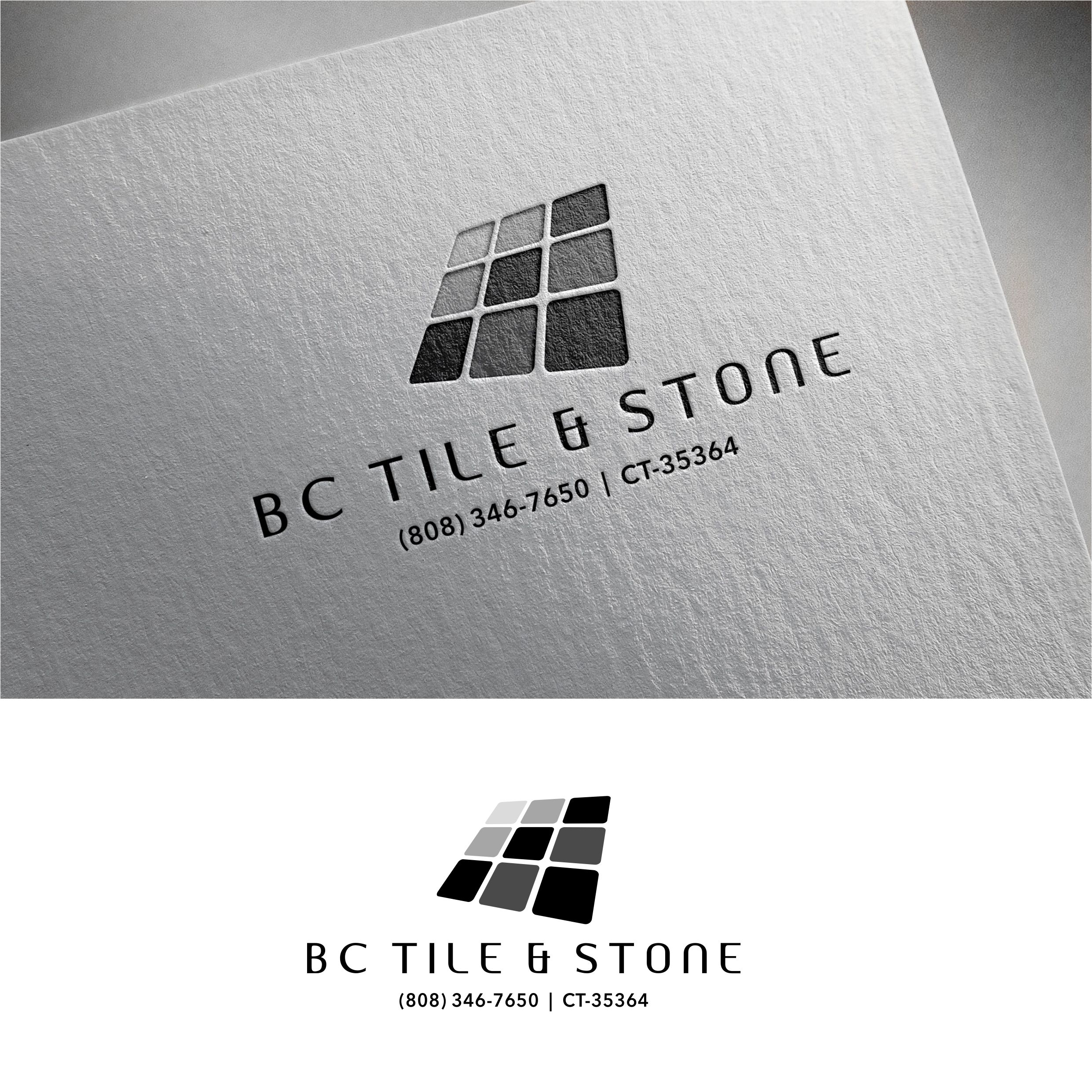 Logo Design by Jeferson HP for BC Tile & Stone | Design #26310473