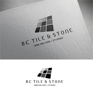 Logo Design by Jeferson HP for BC Tile & Stone | Design: #26310473