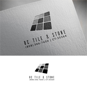 Logo Design by Jeferson HP for BC Tile & Stone | Design: #26310474
