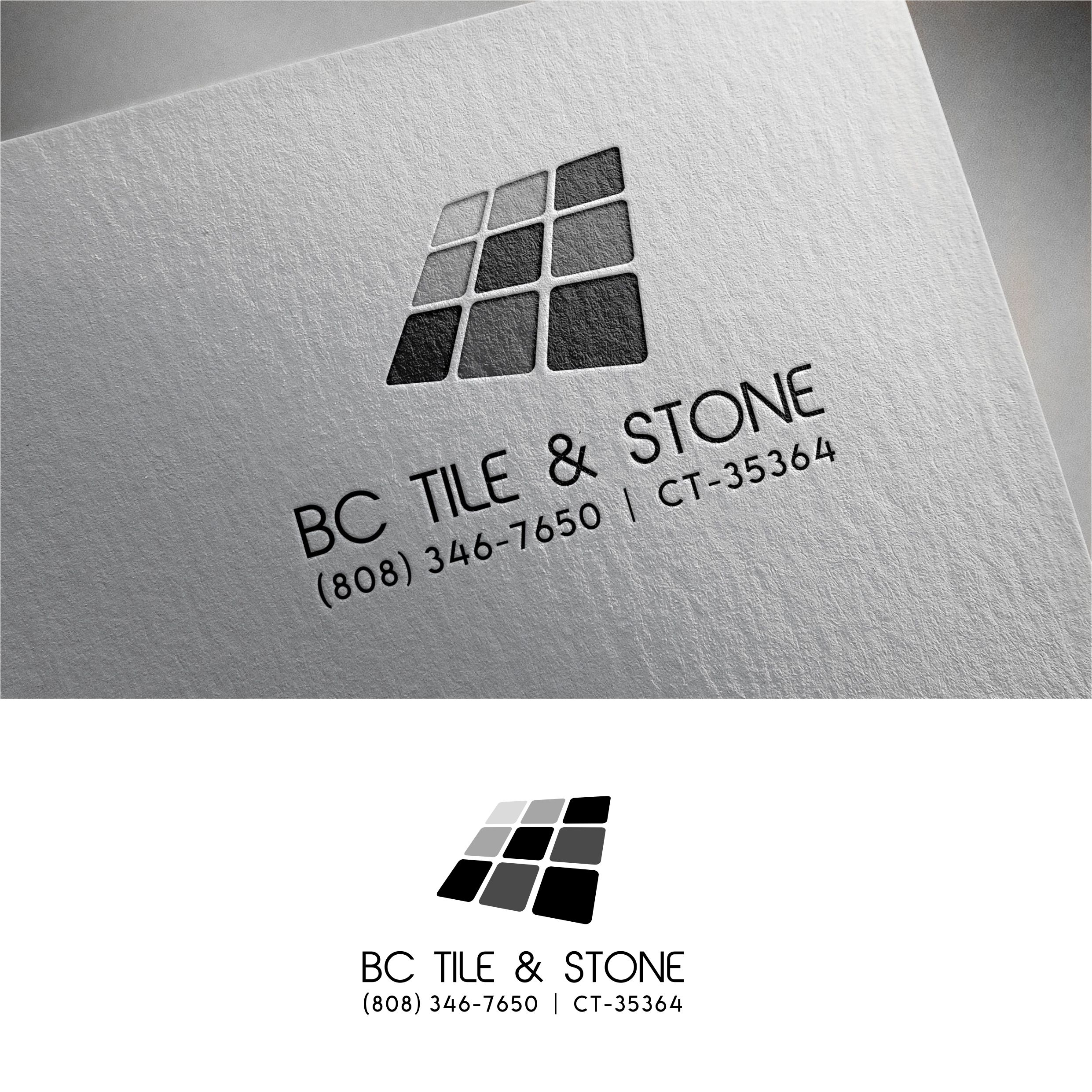 Logo Design by Jeferson HP for BC Tile & Stone | Design #26310475