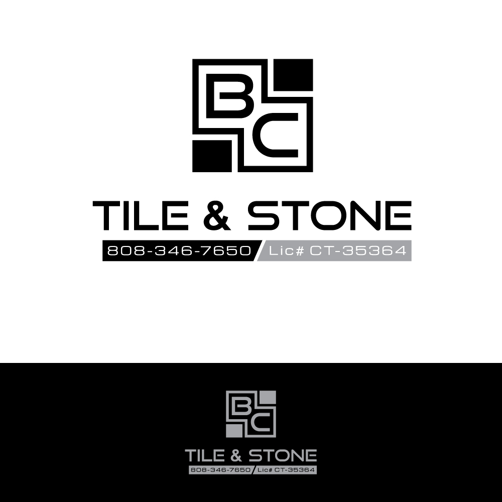 Logo Design by H4R5Z for BC Tile & Stone | Design #26302121