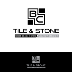 Logo Design by H4R5Z for BC Tile & Stone | Design: #26302121