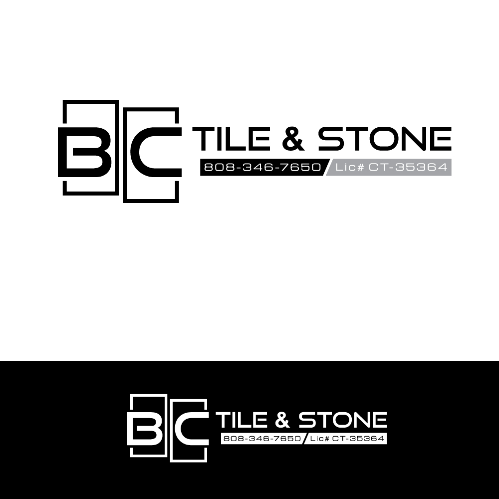 Logo Design by H4R5Z for BC Tile & Stone | Design #26302231