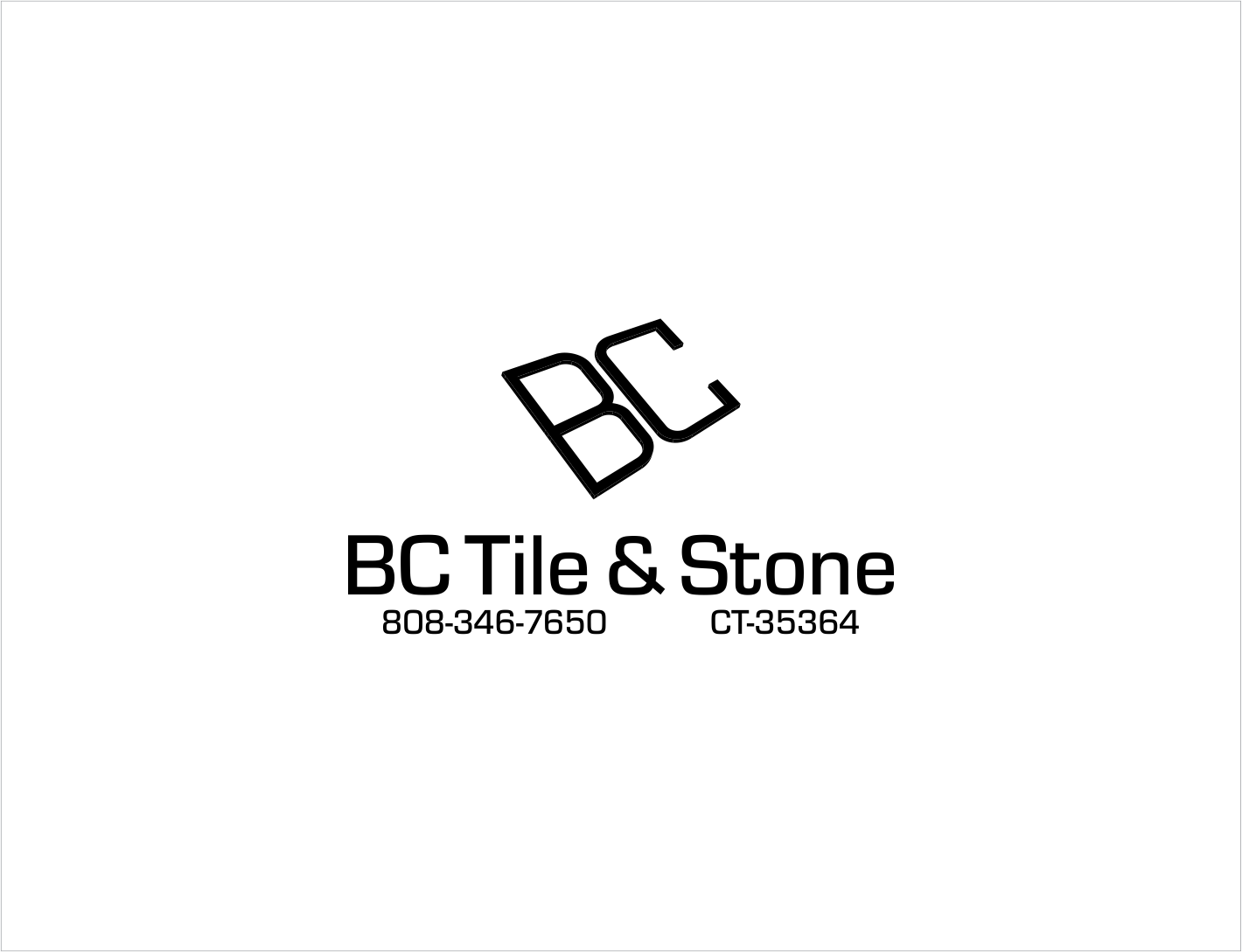 Logo Design by BNdesigner for BC Tile & Stone | Design #26305251