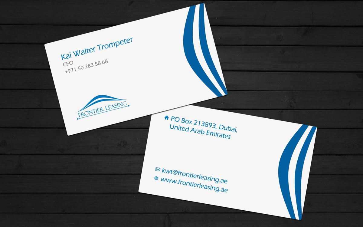 Business Card Design by Ahsun for this project | Design #3050220