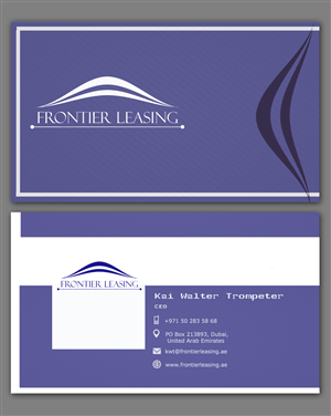 Diseño de Tarjeta de Presentación por TechAnna para este proyecto | Diseño: #3048436