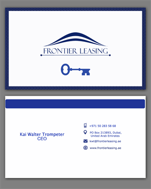 Diseño de Tarjeta de Presentación por TechAnna para este proyecto | Diseño: #3048455