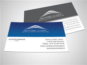 Business Card Design by Rohith Cochin for this project | Design #3046199