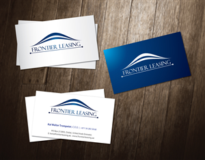 Frontier Leasing Business Card | Business Card Design by meet007