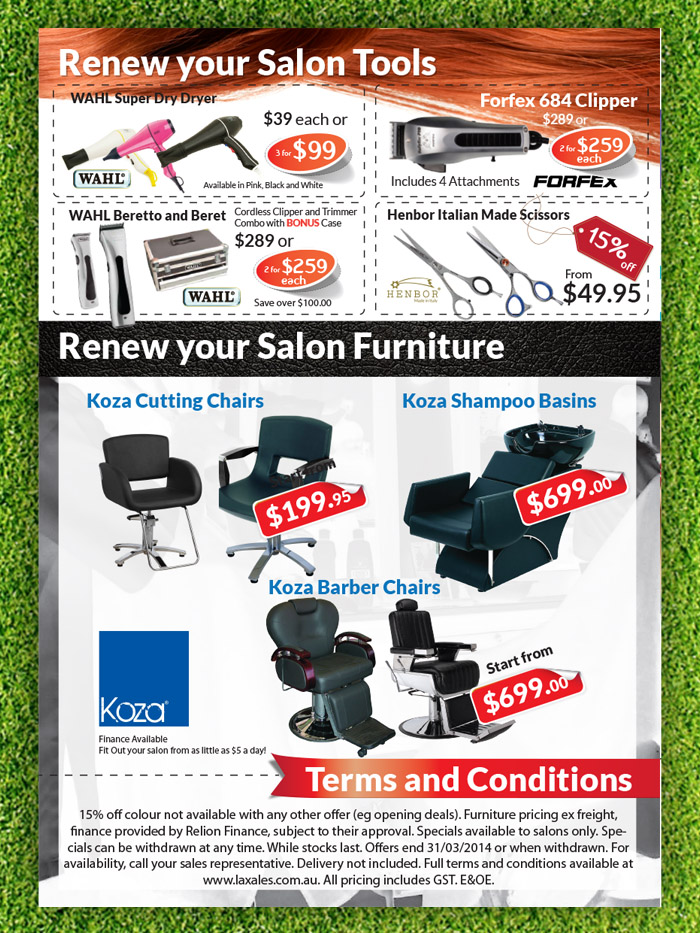 Flyer Design by Priyo Subarkah for Laxales Hair and Beauty Supplies | Design #3045323