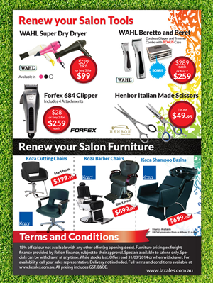 Flyer Design by Priyo Subarkah for Laxales Hair and Beauty Supplies | Design: #3046317