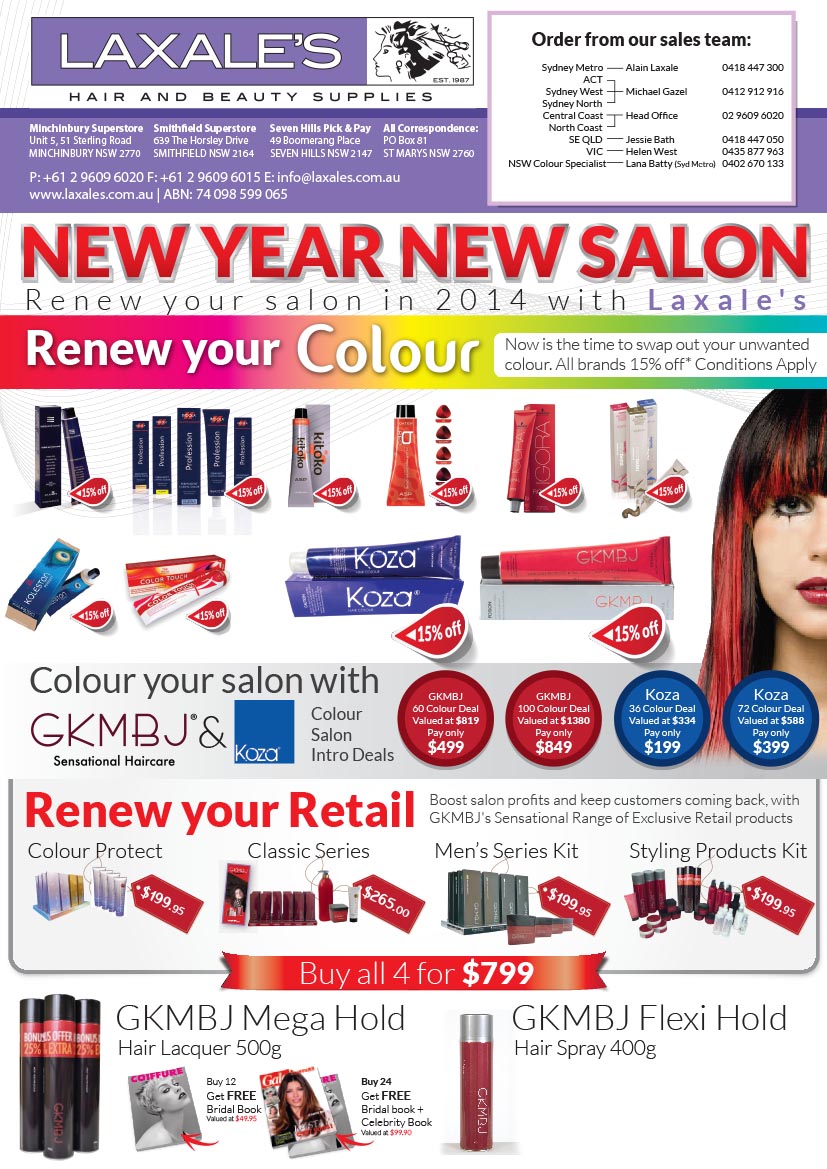 Flyer Design by Priyo Subarkah for Laxales Hair and Beauty Supplies | Design #3065422