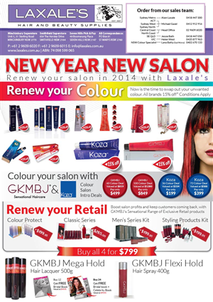 Flyer Design by Priyo Subarkah for Laxales Hair and Beauty Supplies | Design: #3065422