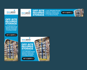 Banner Ad Design by nguruzzdng for Blue-Pencil Information Security | Design: #26305951