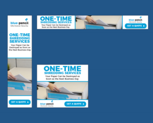 Banner Ad Design by nguruzzdng for Blue-Pencil Information Security | Design: #26310297