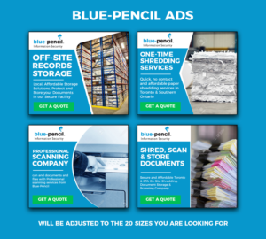 Banner Ad Design by nguruzzdng for Blue-Pencil Information Security | Design #26401498