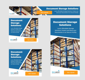Banner Ad Design by Katherine_ for Blue-Pencil Information Security | Design #26329698