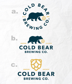 Cold Bear Brewing Co | Logo-Design von simple mind