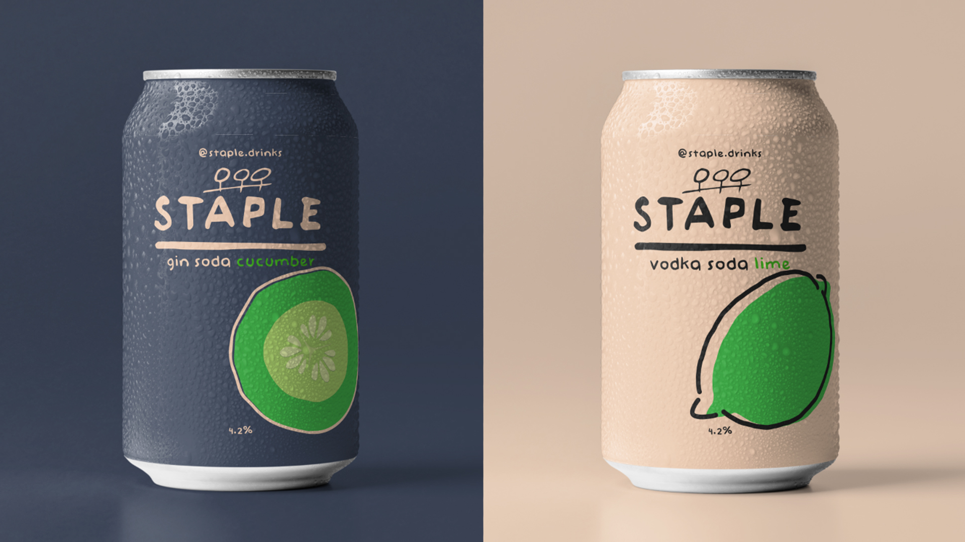 Packaging Design by Brent for Staple Drinks | Design #26307993