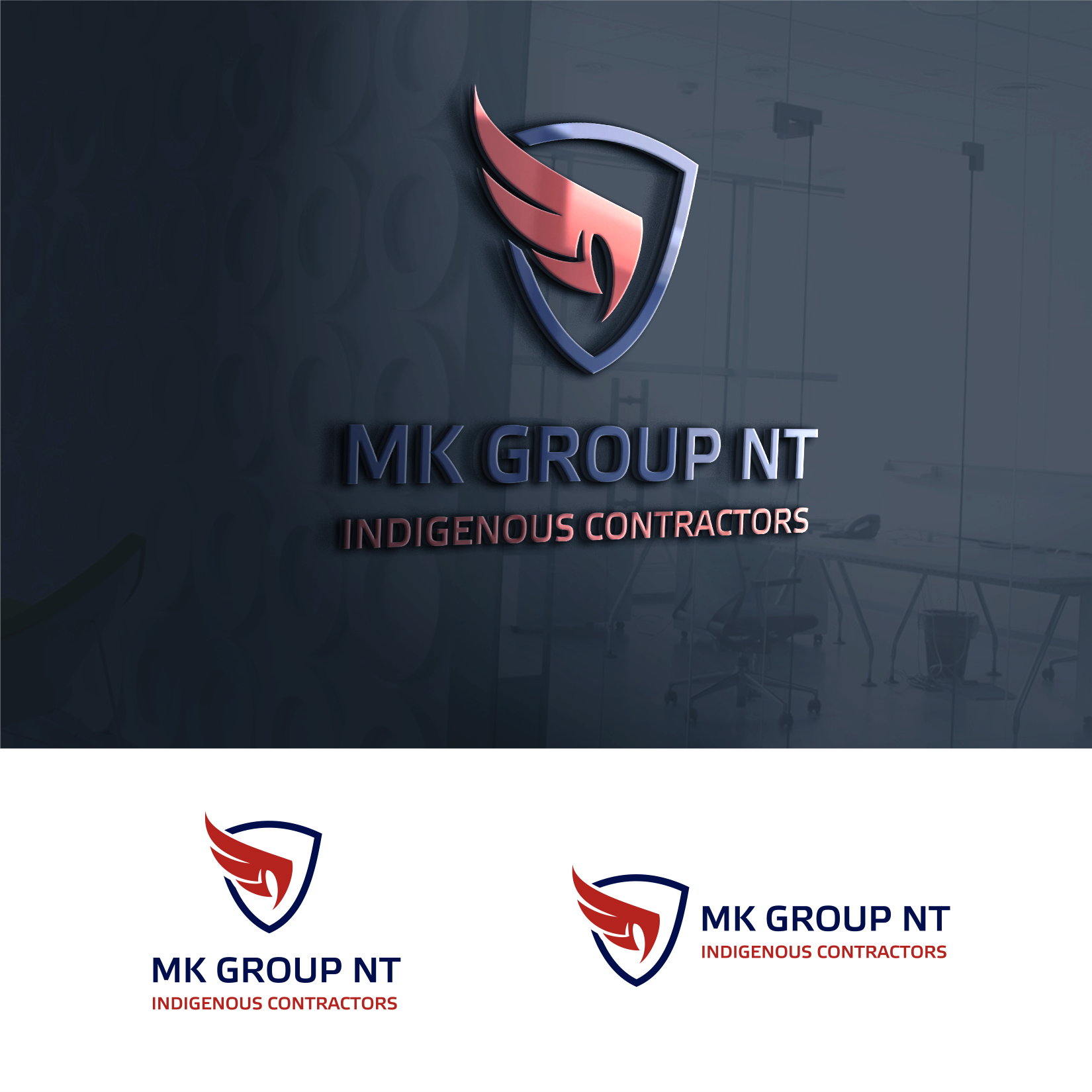 Logo Design by ThiagoB for MK GROUP NT | Design #26312586