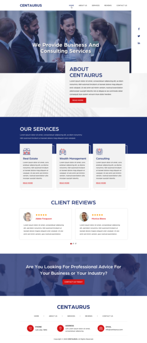 Wix Design by harmi_199 for this project | Design: #26330073