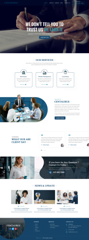 Wix Design by rightway for this project | Design: #26323851