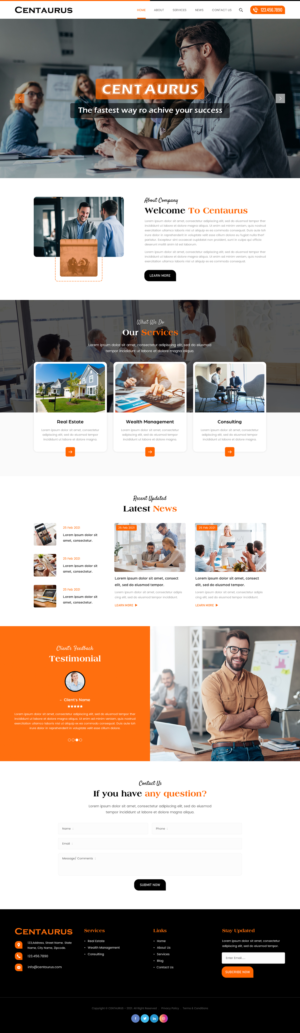 Wix Design by rightway for this project | Design: #26323860