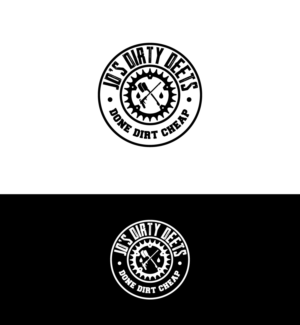 "JD's DIRTY DEETS" [business name] "done dirt cheap" [tagline] | Design de Logo par Graphic Bricks