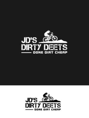 "JD's DIRTY DEETS" [business name] "done dirt cheap" [tagline] | Design de Logo par Ankit Bhattarai