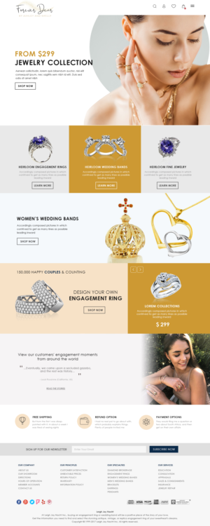 Web Design par Xclusive Designers pour ce projet | Design : #26314500