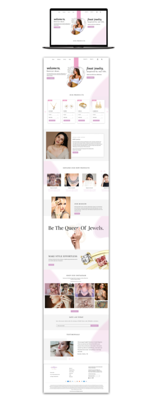 Web Design by Adeel Rahman for this project | Design #26329077