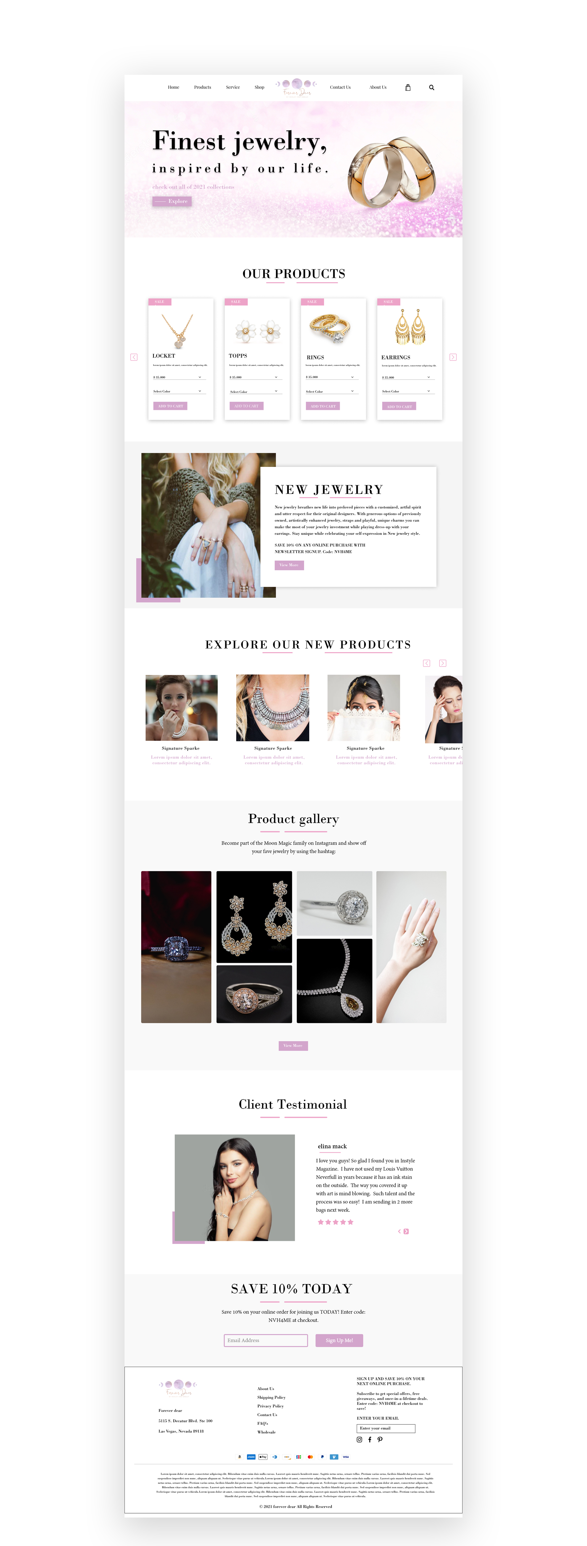 Web Design by Adeel Rahman for this project | Design #26343321