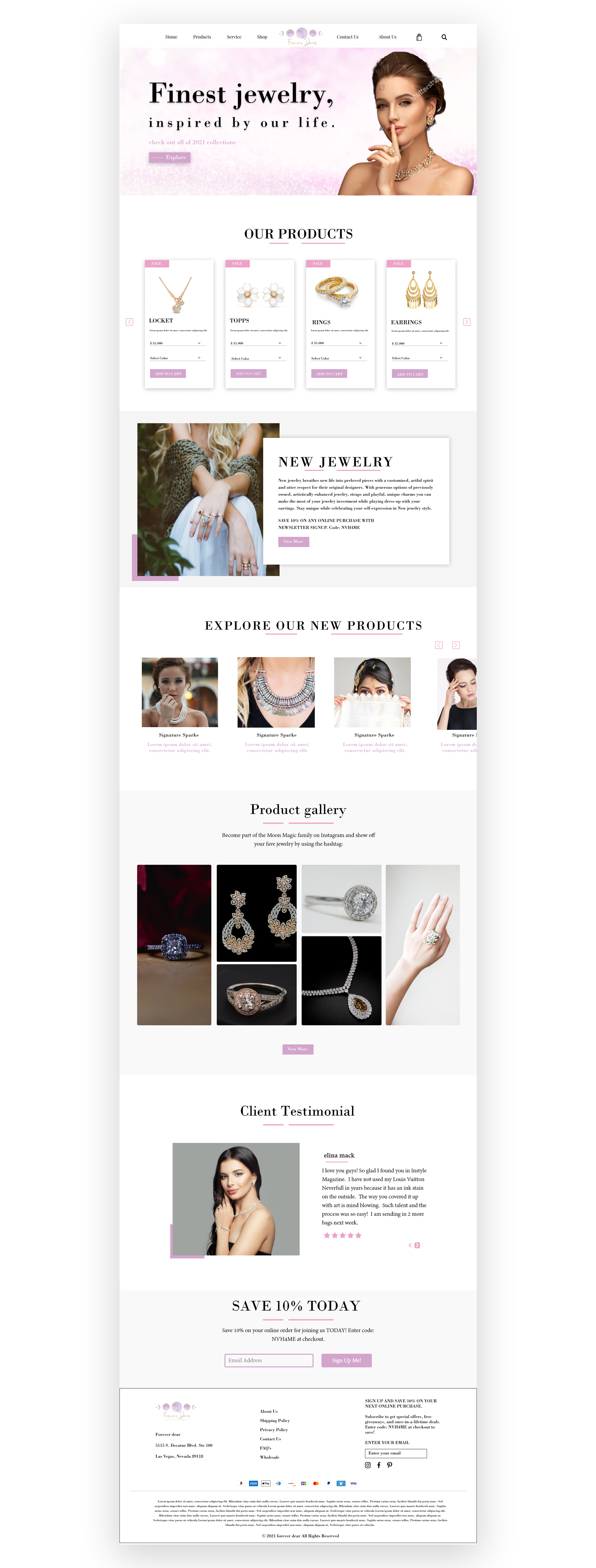 Web Design by Adeel Rahman for this project | Design #26343329