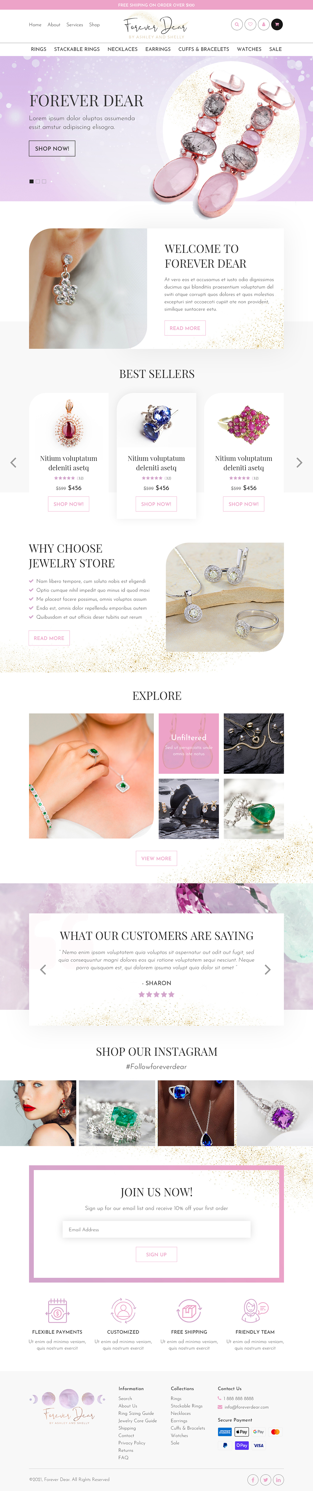 Web Design by Starlyn DS for this project | Design #26315925