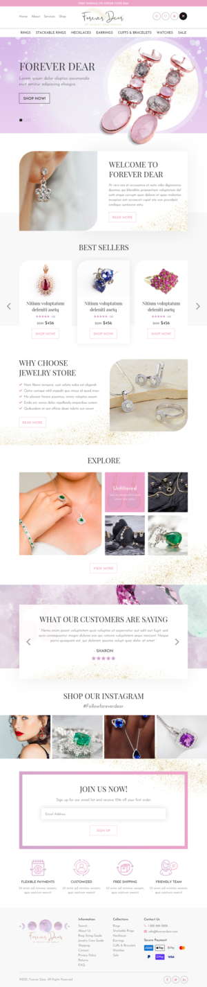 Web Design by Starlyn DS for this project | Design #26315925