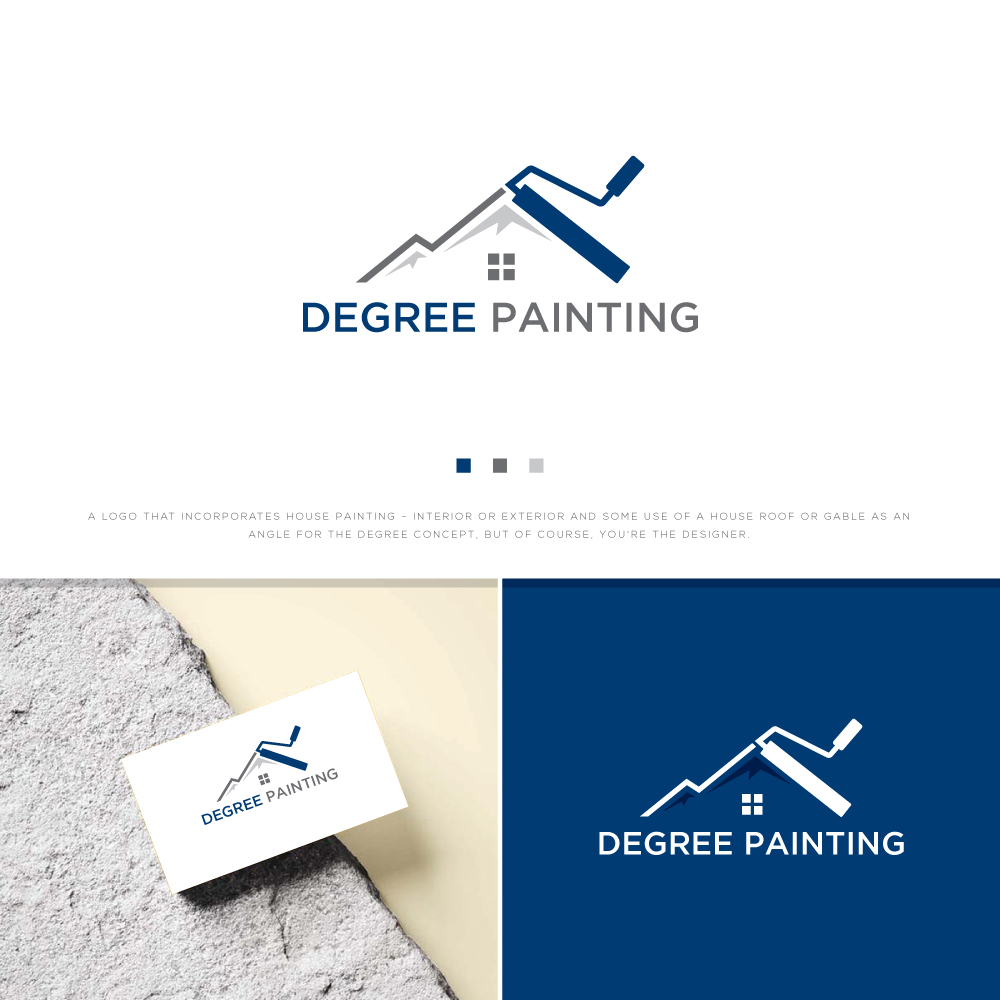 Logo Design by ecorokerz for Degree Painting | Design #26315918