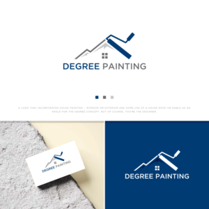 Logo Design by ecorokerz for Degree Painting | Design: #26315918