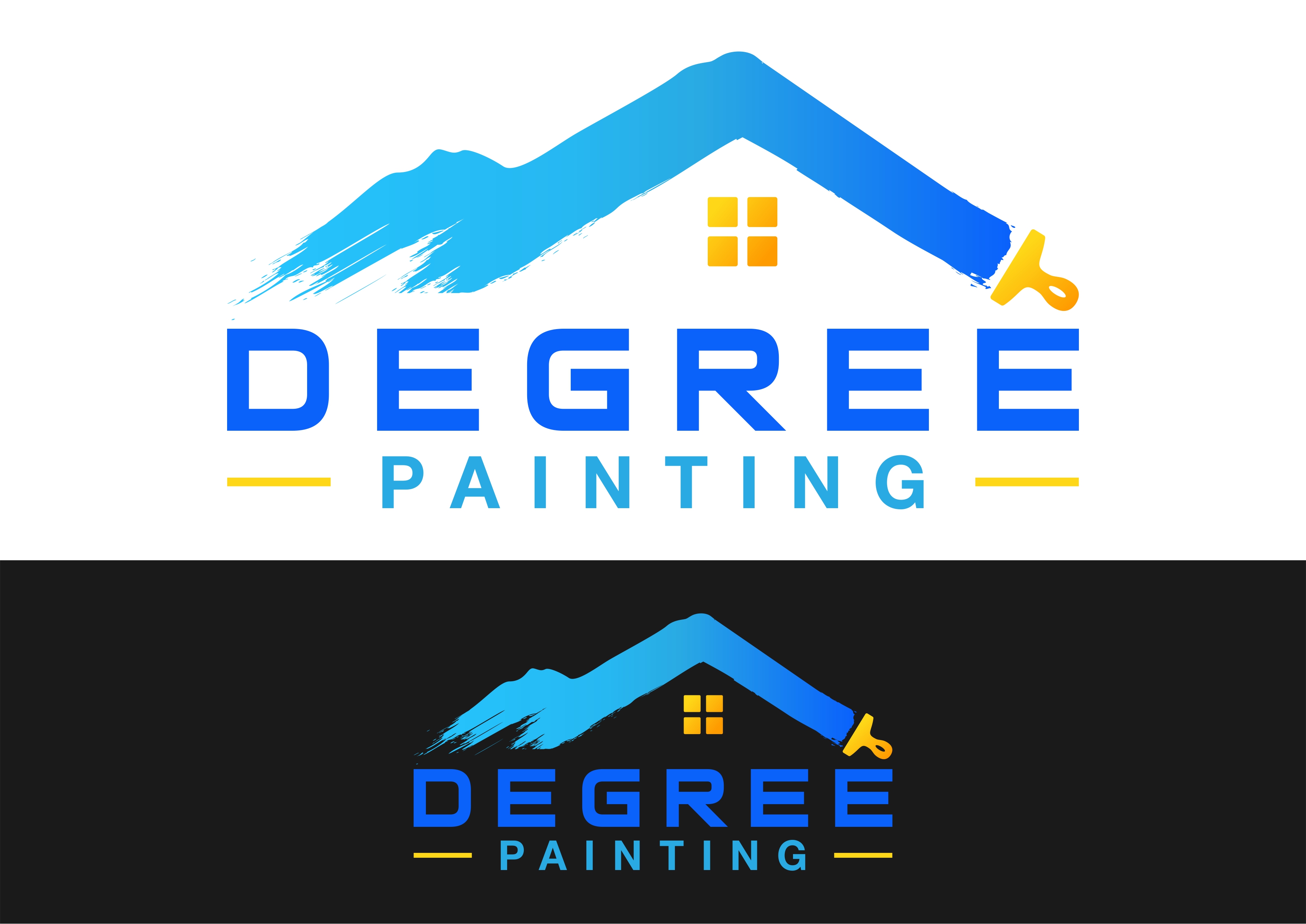 Logo Design by ammar_ed for Degree Painting | Design #26317306