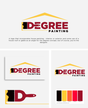 Logo Design by tboydesigns for Degree Painting | Design: #26338078