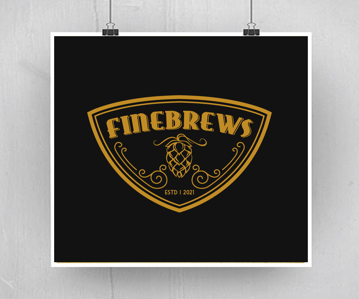Logo-Design von FourtuneDesign für Finebrews  | Design #26310230