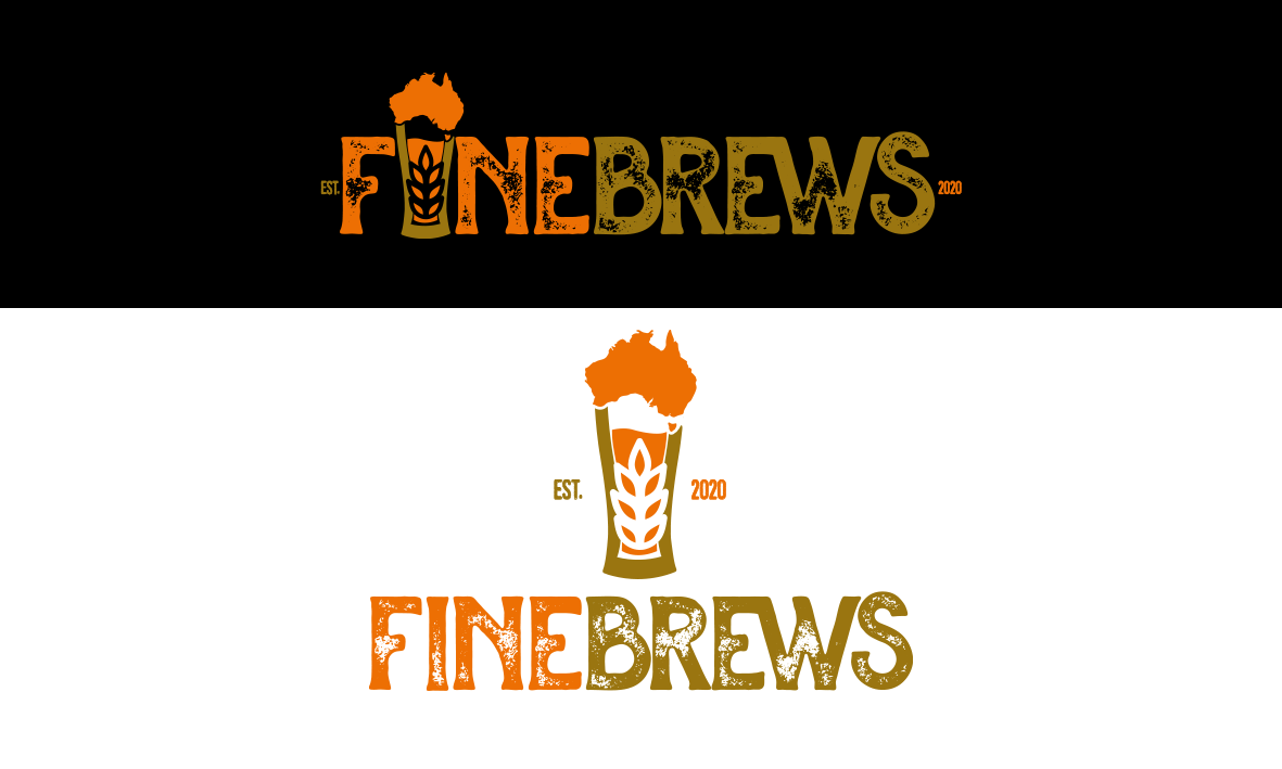 Logo Design by patriciaparadesign for Finebrews  | Design #26346818