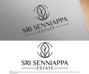 Sri Senniappa Estate | Logo Design by sekanul
